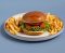Fish and sticks, burger*