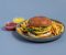Cheeseburger με πατάτες*